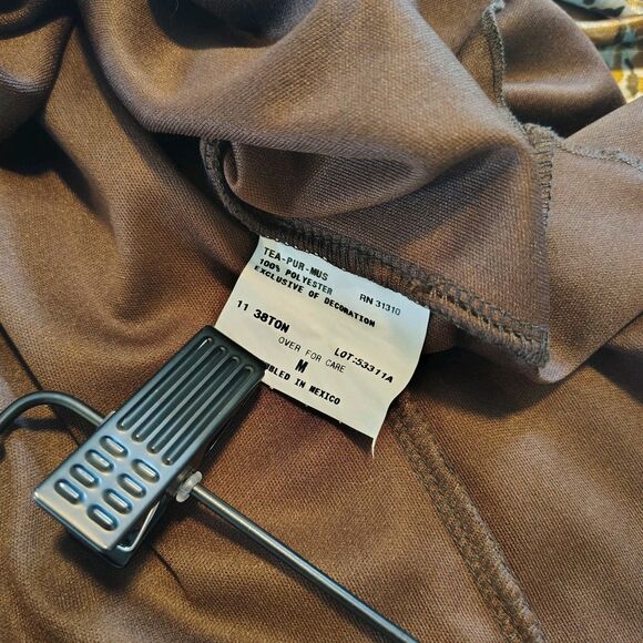 Y2K Abstract Print Dress Womens Size S Empire Waist Spaghetti Strap Retro - Picture 5 of 8